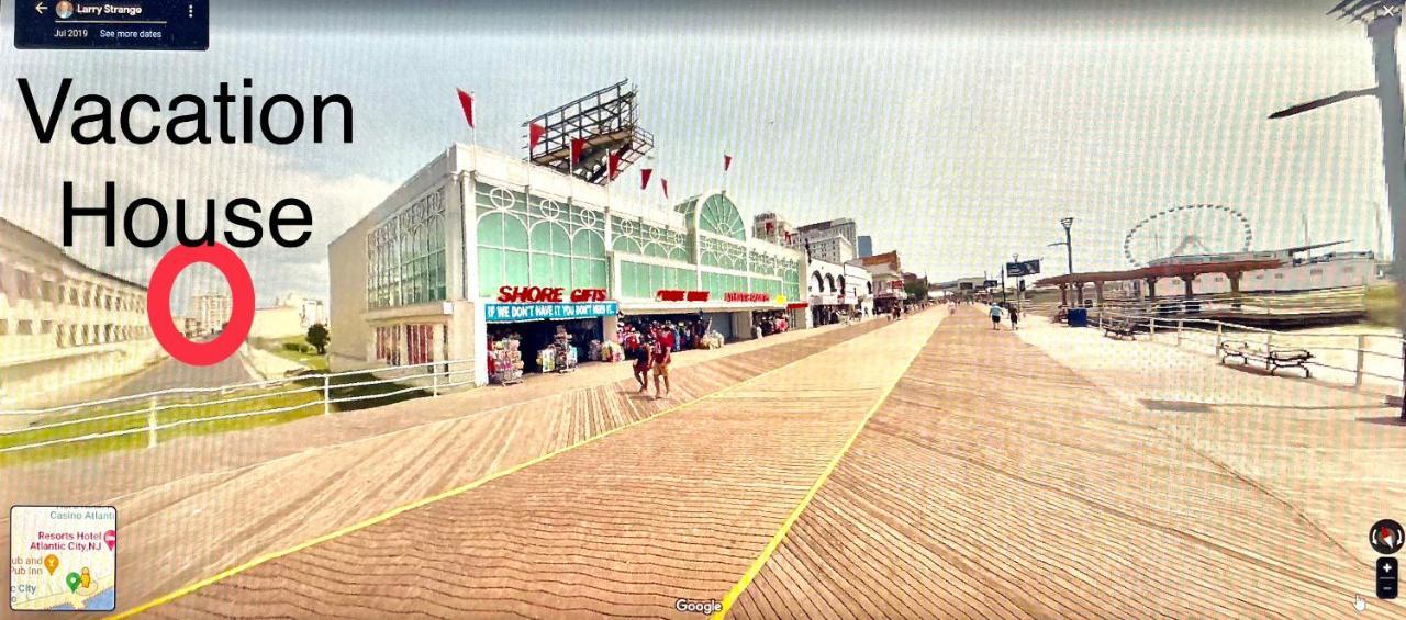3 Bedrooms, Boardwalk Duplex Beachblock Home! Atlantic City Exterior foto